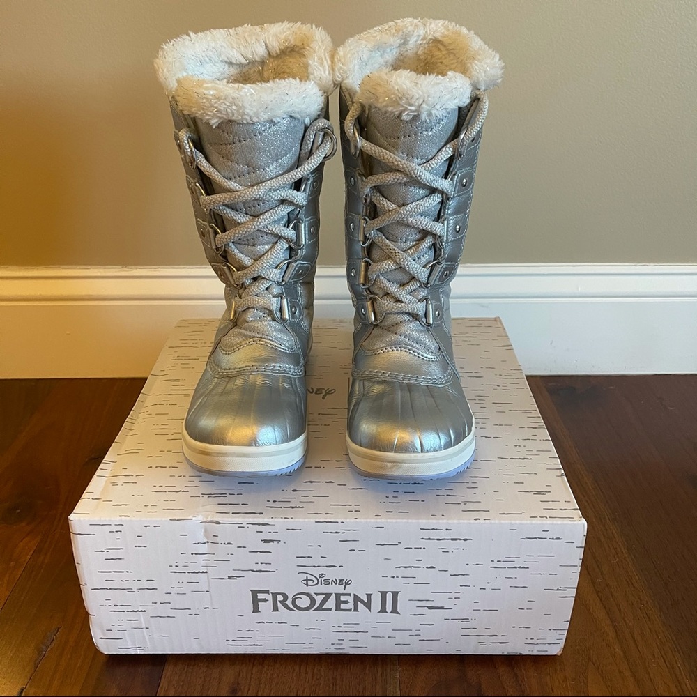 Sorel Girls Disney X Torino II Frozen Boots Size 1